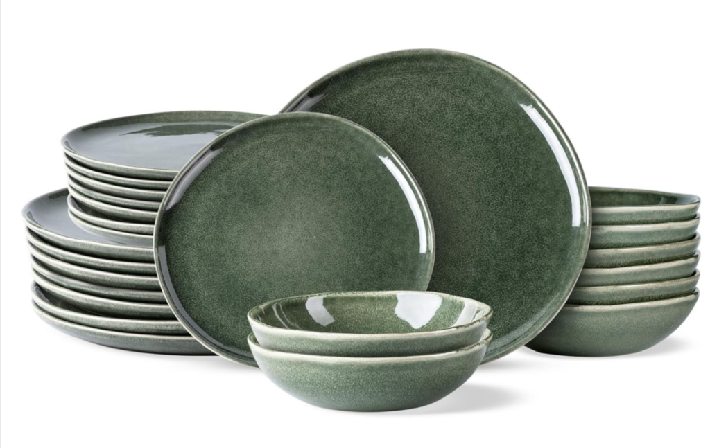 Sage Green dishes